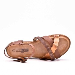 Sandals in faux leather for women