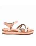 Sandale en simili cuir pour femme