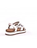 Sandals in faux leather for women