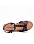 Sandals in faux leather for women