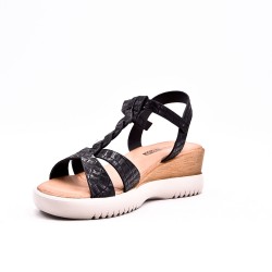 Sandale en simili cuir pour femme