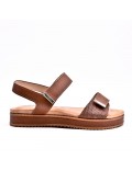 Sandals in faux leather for women