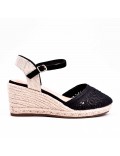 Women's heeled clog sandal