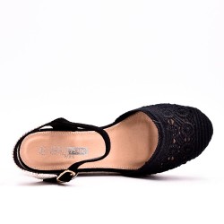 Women's heeled clog sandal