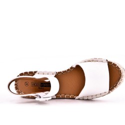 Women's heeled clog sandal