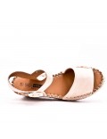 Women's heeled clog sandal