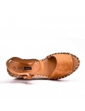 Women's heeled clog sandal