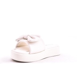 Sandale compensé en corde