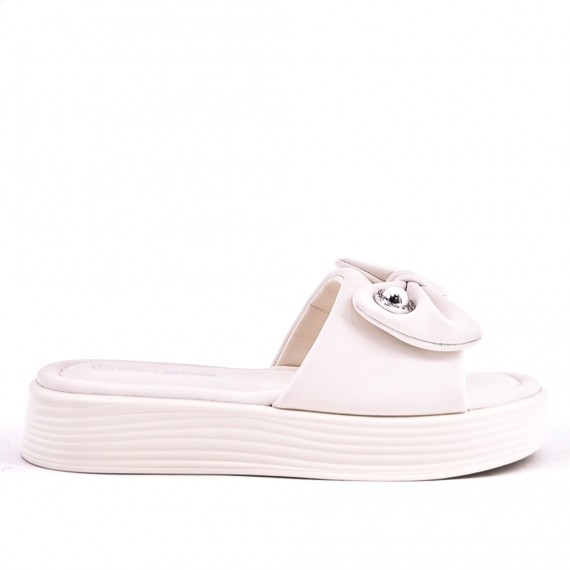 Sandale compensé en corde