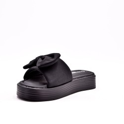 Sandale compensé en corde