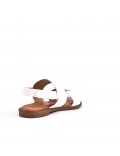 Sandals in faux leather for women