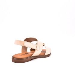 Sandals in faux leather for women