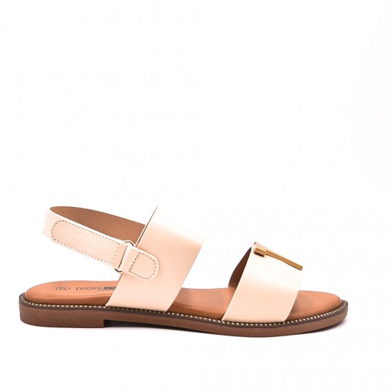 Sandale en simili cuir pour femme