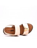 Sandals in faux leather for women