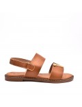 Sandals in faux leather for women