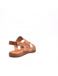 Sandale en simili cuir pour femme
