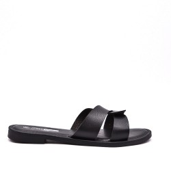 Large Size 38-43 - Faux leather sandal