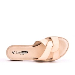 Large Size 38-43 - Faux leather sandal