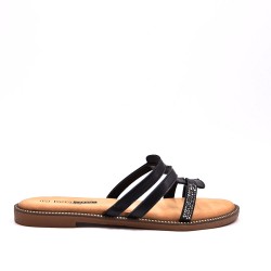 Sandale compensé en corde