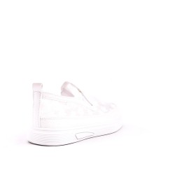 Basket sans lacet en textile pour femme