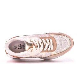 Basket material mix lace