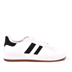 Basket en simili daim