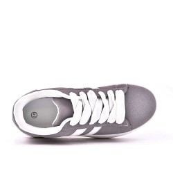 Basket en simili daim