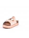 Sandale en simili daim pour femme