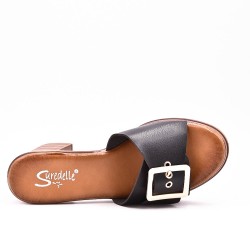 Sandale à talon pour femme