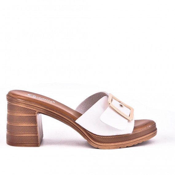 Sandale à talon pour femme