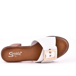 Sandale à talon pour femme