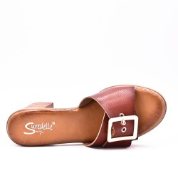 Sandale à talon pour femme