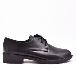 Derby pour femme en simili cuir