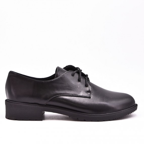 Derby pour femme en simili cuir