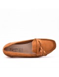 Mocassin femme en simili daim