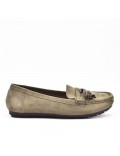 Mocassin femme en simili daim