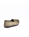 Mocassin femme en simili daim