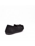 Women's faux suede moccasin