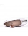 Ballerine femme en simili cuir