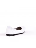Ballerine femme en simili cuir