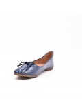 Ballerine en vernis à nœud