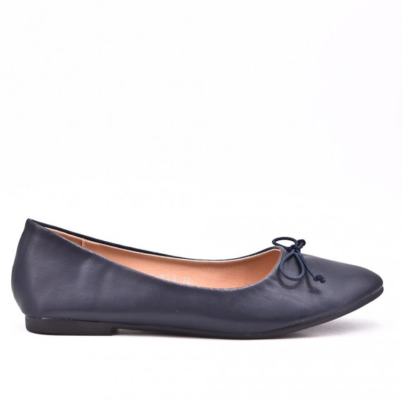 Ballerine femme en simili cuir
