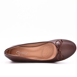 Ballerine femme en simili cuir
