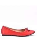 Ballerine femme en simili cuir