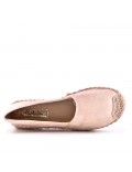 Women's faux leather ballerina