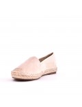 Women's faux leather ballerina