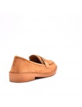 Mocassin en simili daim