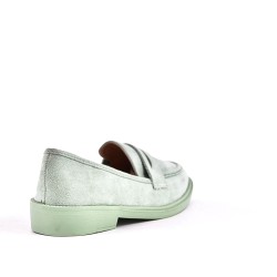 Mocassin en simili daim