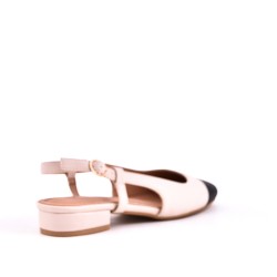 Wedge sandal with espadrille sole