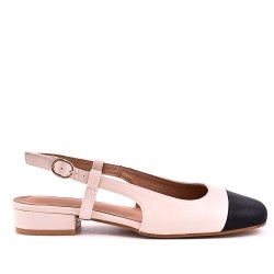 Wedge sandal with espadrille sole